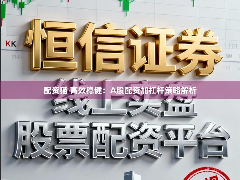 配资猫 高效稳健：A股配资加杠杆策略解析
