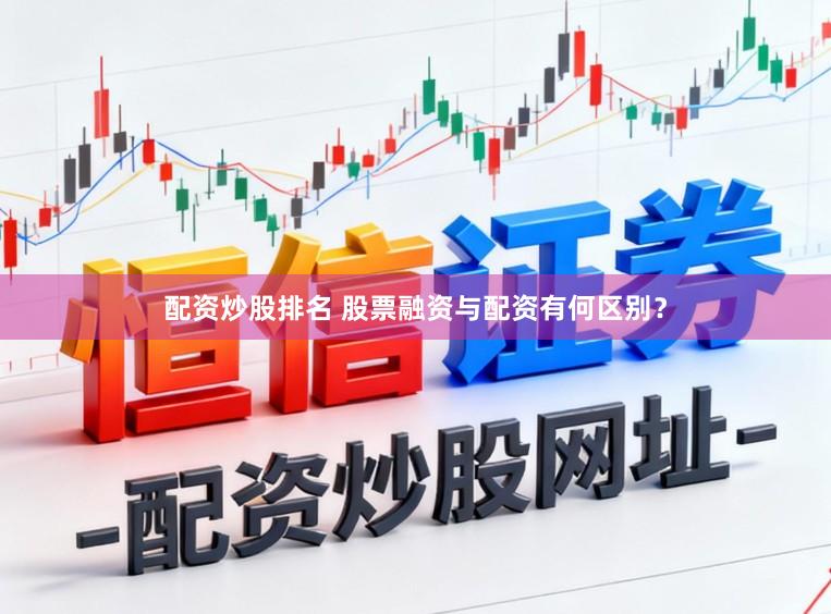 配资炒股排名 股票融资与配资有何区别？