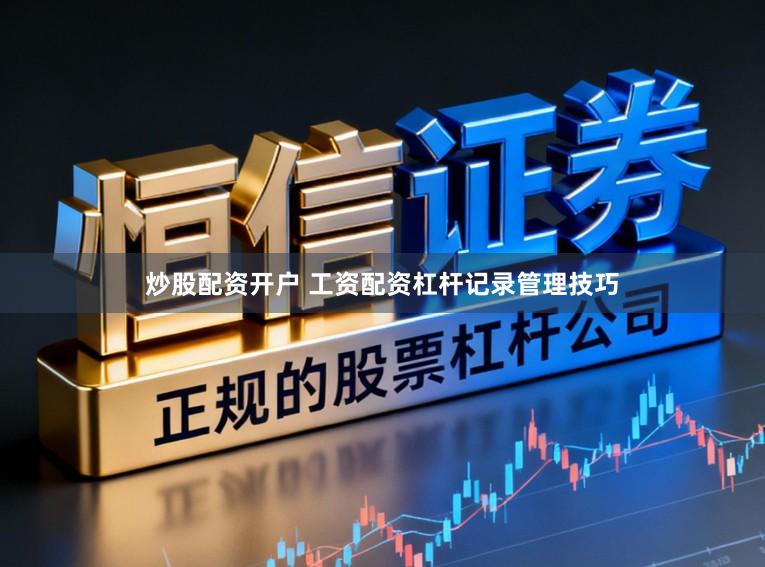 炒股配资开户 工资配资杠杆记录管理技巧