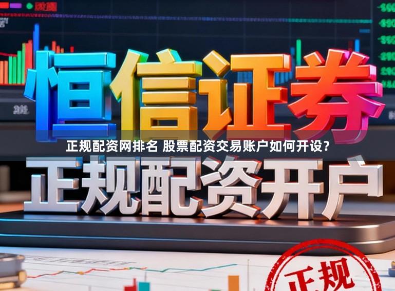 正规配资网排名 股票配资交易账户如何开设？