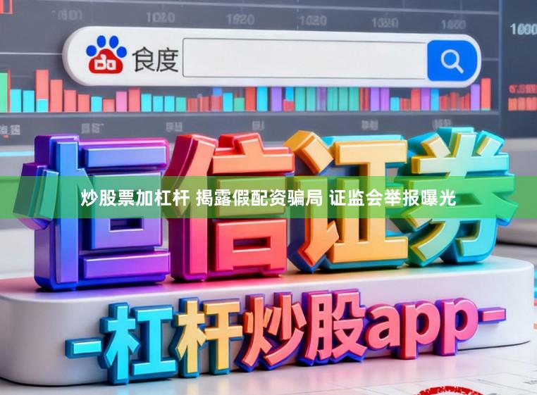 炒股票加杠杆 揭露假配资骗局 证监会举报曝光